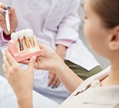 Dr. Kumar will help you choose the right restoration during your dental implant consultation