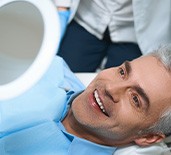 The final step in dental implant treatment is the placement of your restorations by Dr. Kumar