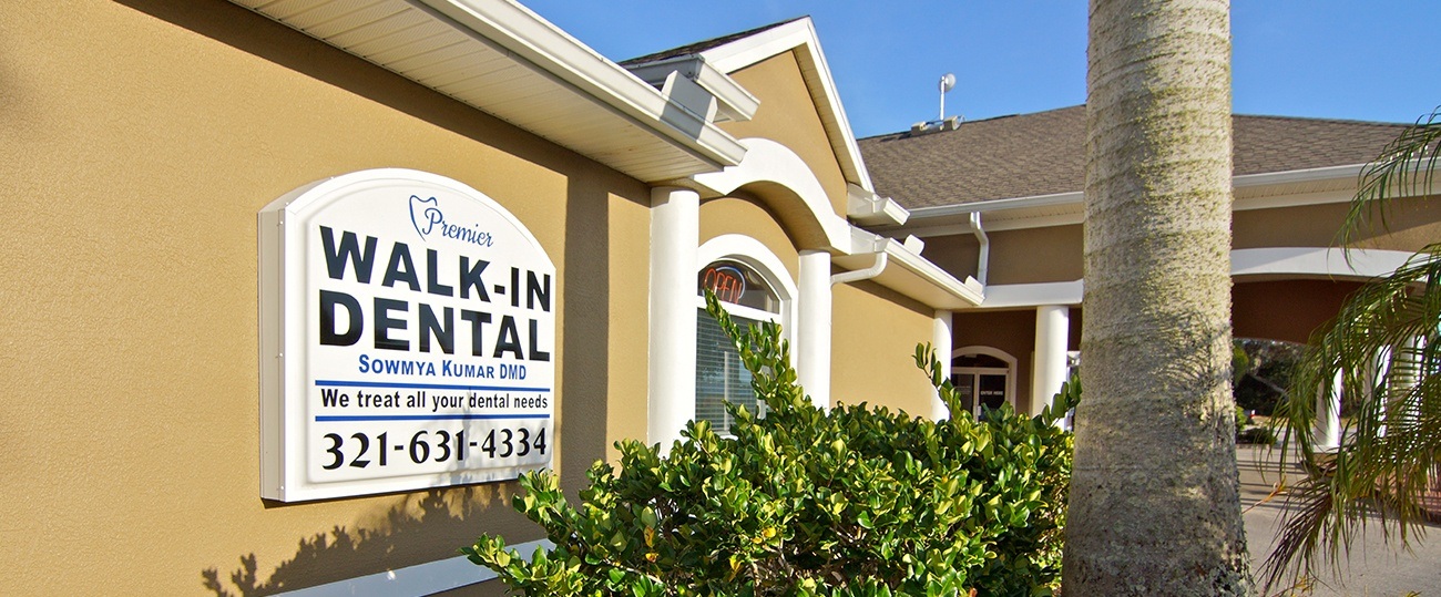 exterior of Premier Walk-In Dental